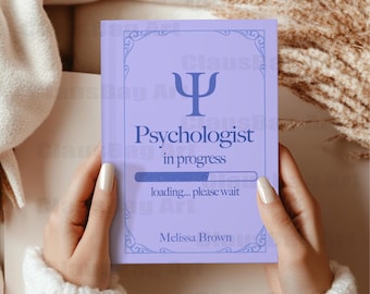 University Gift | Psychology Journal - Psychologist in Progress Notebook, Mental Health Hardcover Planner student present