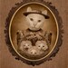 8x10 inch Hot Digital Dog Dolly Mama Kitty
