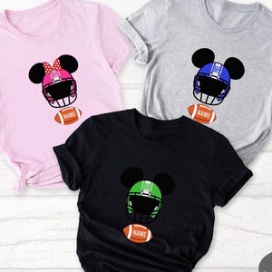 Super Bowl Custom Football Shirt NFL Shirts Personalized Football Shirt All Team NFL Superbowl Game Day Shirt Football Mom Husband Son Gift