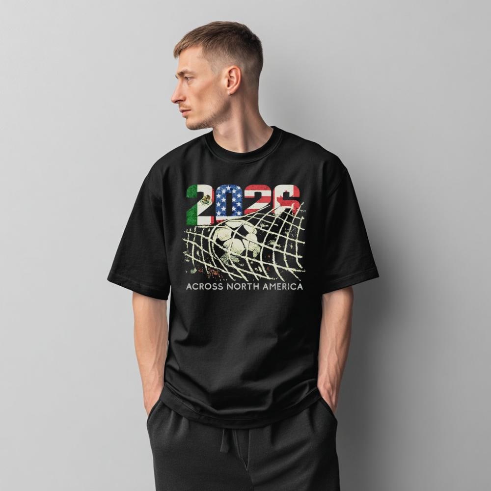 2026 International Soccer Teams Shirt USA Football Soccer Graphic Tshirt International Soccer Fan Gift Tee USA Mexico Canada Tournament Tee