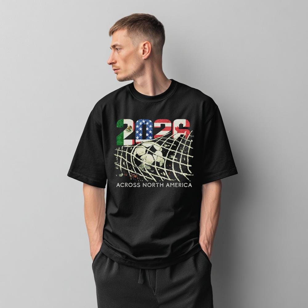 2026 International Soccer Teams Shirt USA Football Soccer Graphic Tshirt International Soccer Fan Gift Tee USA Mexico Canada Tournament Tee