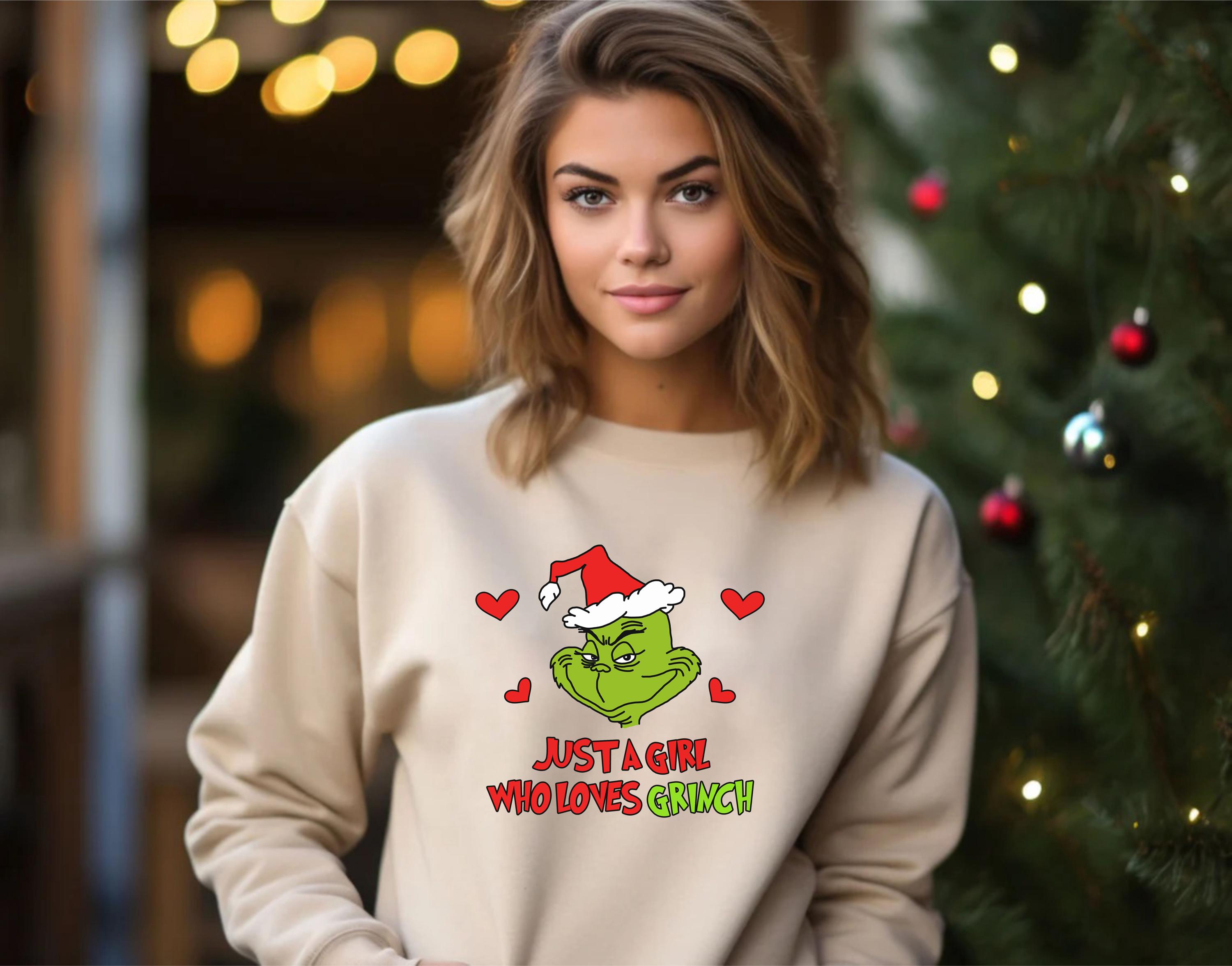 Grinch Christmas Sweater Svg