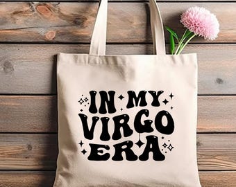 Virgo Tote Bag Astrology Lover Gifts Zodiac Sign Virgo Gifts Horoscope Gifts Virgo Shoulder Bag August September Birthday Gifts Zodiac Gifts