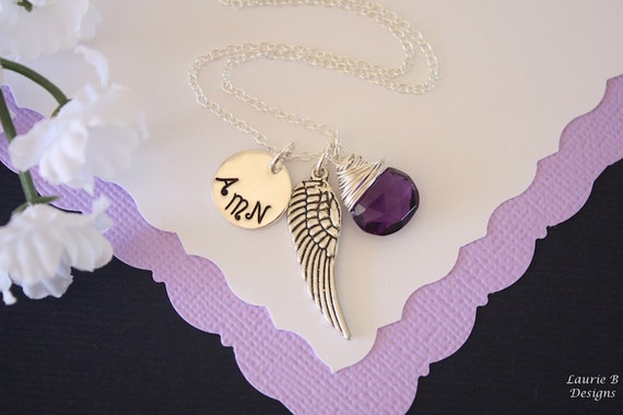 in memory of necklace