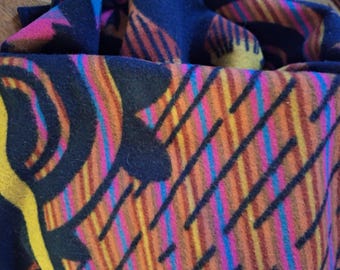 NEW Pendleton Wool Blanket - FLORAL Bright Colors Theme