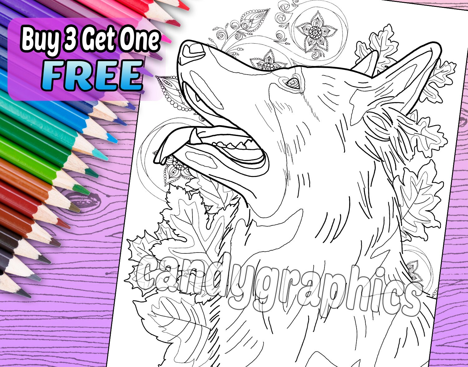 10 COLORING PAGES Dogs, Puppies, Funny, Cute, Adult Coloring Book Animal  Designs, Self Care Quotes Printable PDF Instant Download 