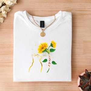 Sunflower Cat Anti Trump Shirt: Political Humor Tee