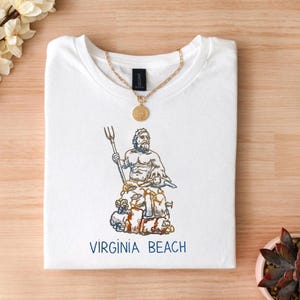 Virginia Beach Retro T-Shirt: Vacation Souvenir Shirt