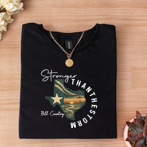 Texas Strong Support T-Shirt: Hill Country Flood Relief