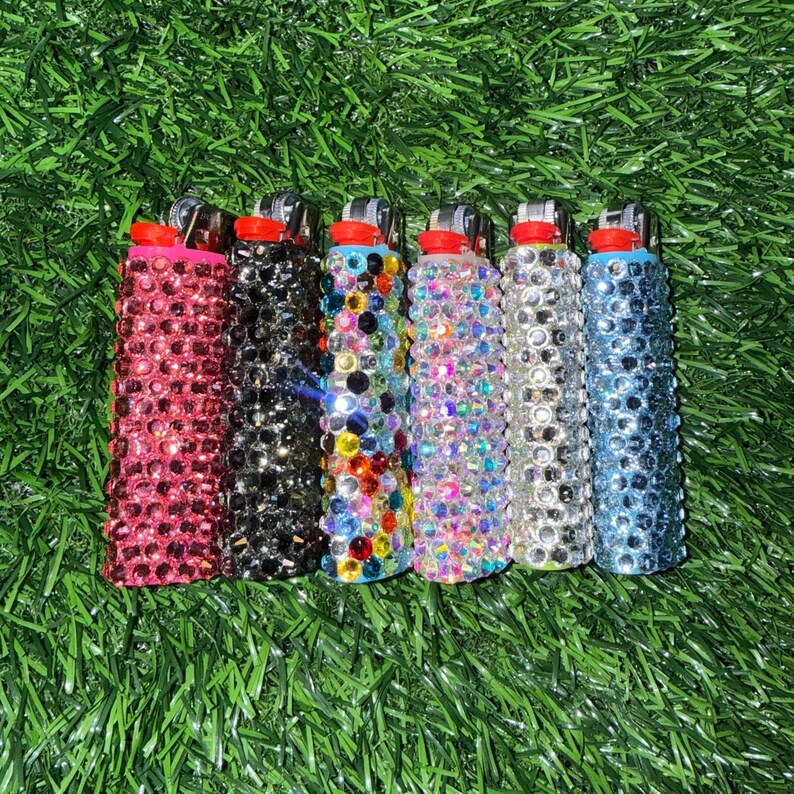 One blinged Rhinestone Bedazzled Bic Lighter image 8