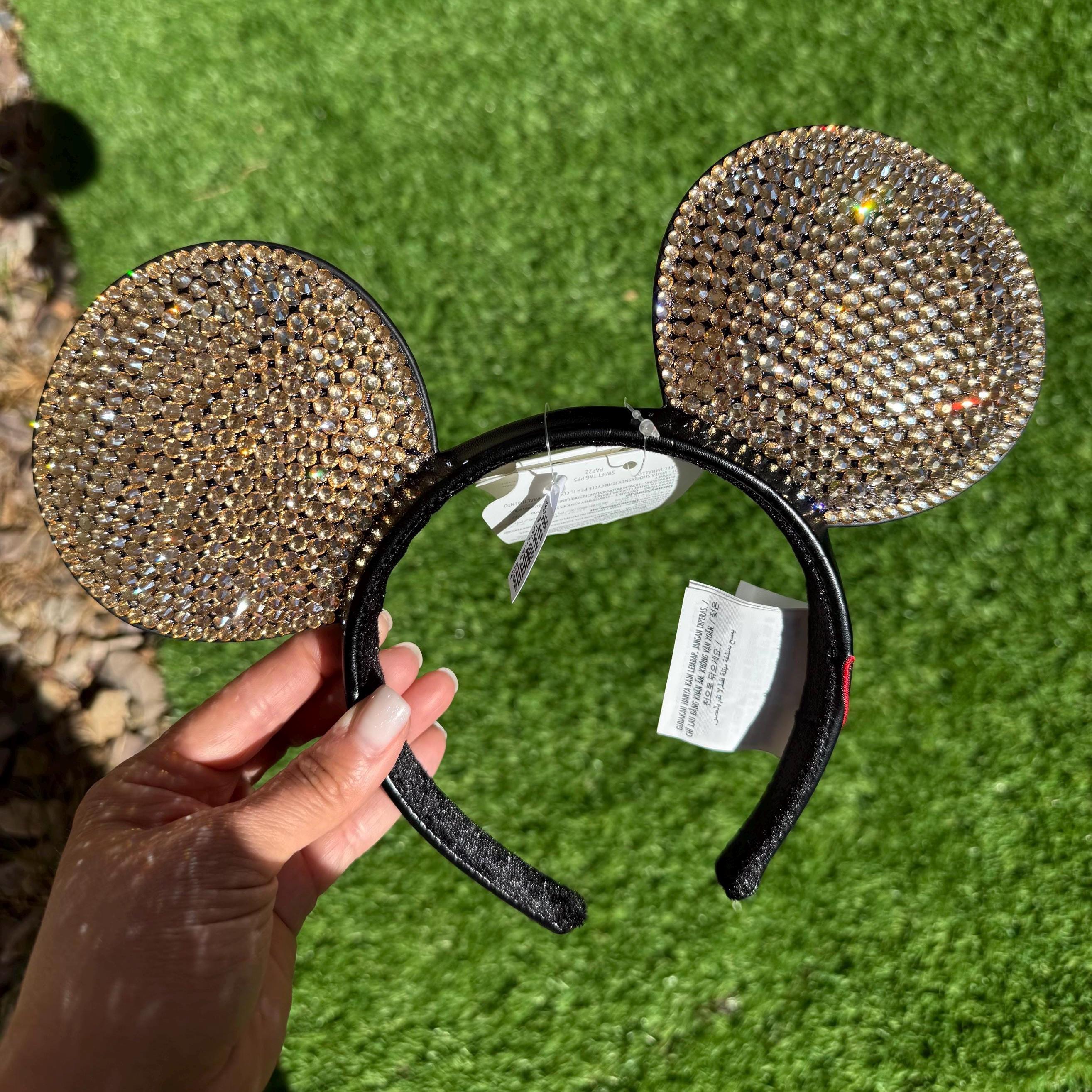 Mickey Crystal Ears - Etsy