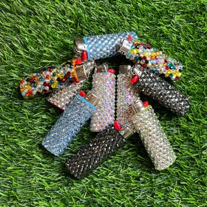 One blinged Rhinestone Bedazzled Bic Lighter
