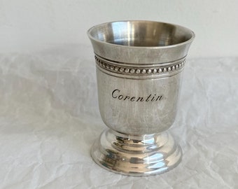 Christofle fish figurine silver plated Lumiere Collection