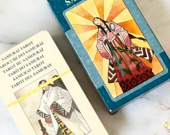 Rare Tarot Tarot del samuray - Sealed Vintage Deck by Lo Scarabeo