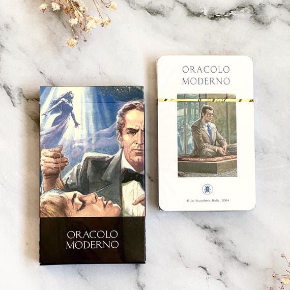 Rare Vintage Oracolo Moderno – Modern Oracle, Lo Scarabeo 2000s NEW SEALED  Deck, Rare Italian Divination Cards, Out Of Print