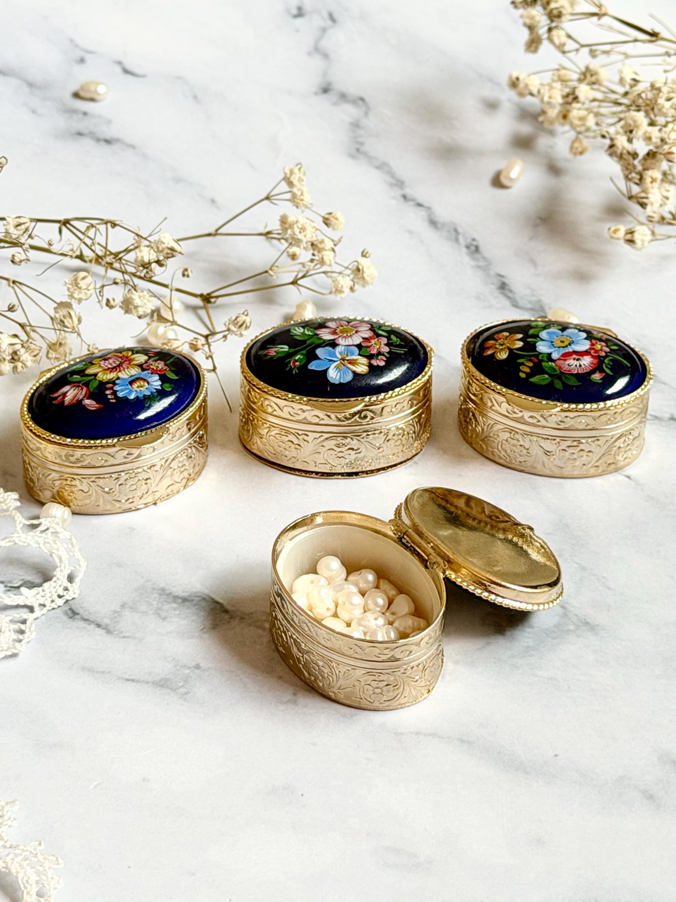 Porcelain Trinket Box - Etsy Porcelain Trinket Box - Etsy