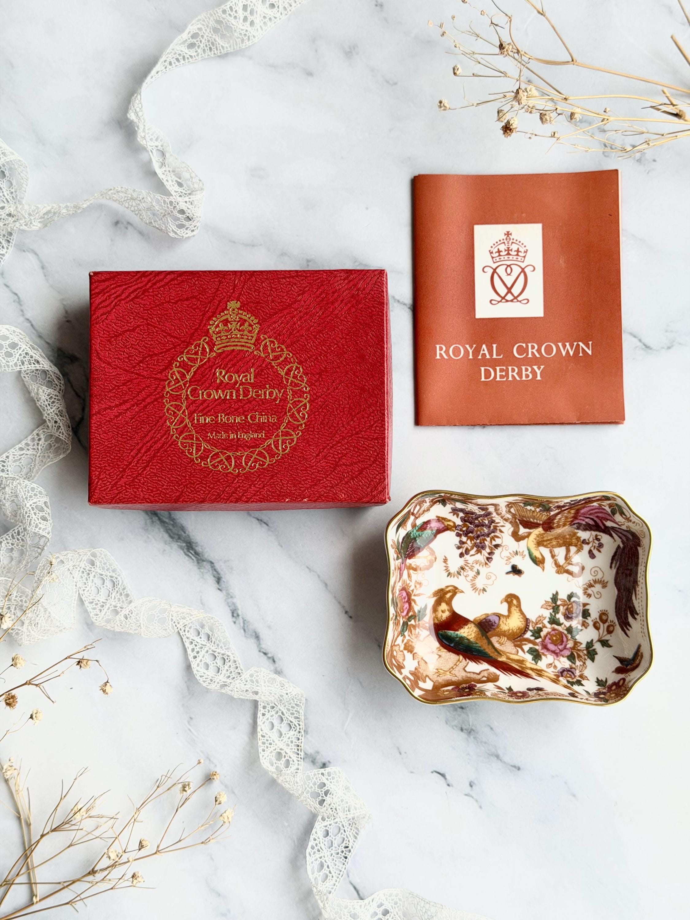 Royal Crown Derby Trinket Box - Etsy