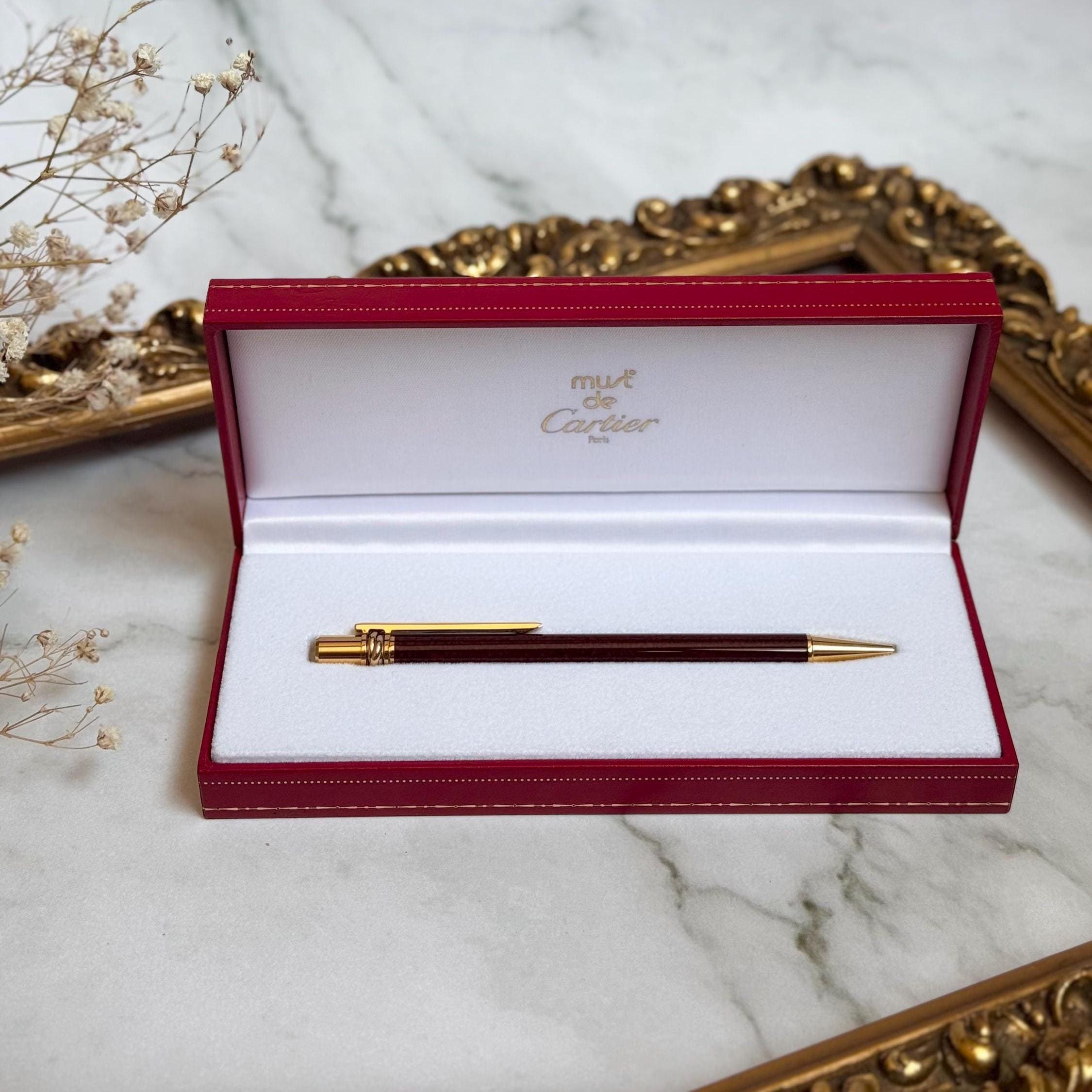 Belle Epoque Cartier Feuerzeug 1990 Cartier Santos Feuerzeug 80er