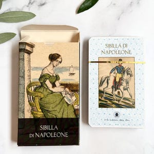 Sibila de Napoleón: Baraja nueva sellada, Lo Scarabeo 2004, 32 cartas, baraja italiana de adivinación, Tarot para principiantes.