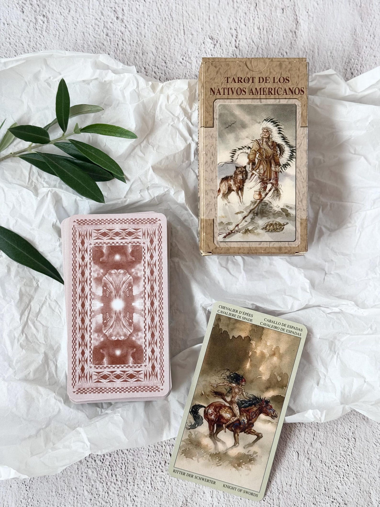 OOP Very Rare Vintage Tarot Cards Divination Original Limited