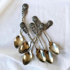 クリストフウィドマン 誕生花 スプーンセット〈6本セット〉銀製 835