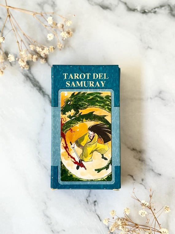 Rare Tarot Tarot del samuray - Sealed Vintage Deck by Lo Scarabeo