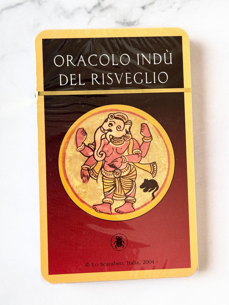 Rare Hindu Oracle of Awakening Tarot – Sealed 2004 Lo Scarabeo Vintage ...