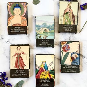 Seltene Vintage 2002 Orakel Karten von Lo Scarabeo – Versiegelte Vintage Tarot Decks, Erstausgabe, Esoterisches Geschenk, vergriffenes Sammelkartenspiel