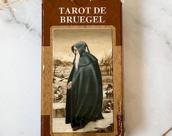 Rare Bruegel Tarot Deck by Lo Scarabeo NEW SEALED Deck, Made by Lo Scarabeo in 1990s, Vintage Tarot Art, Printed in Spain, Collectible tarot