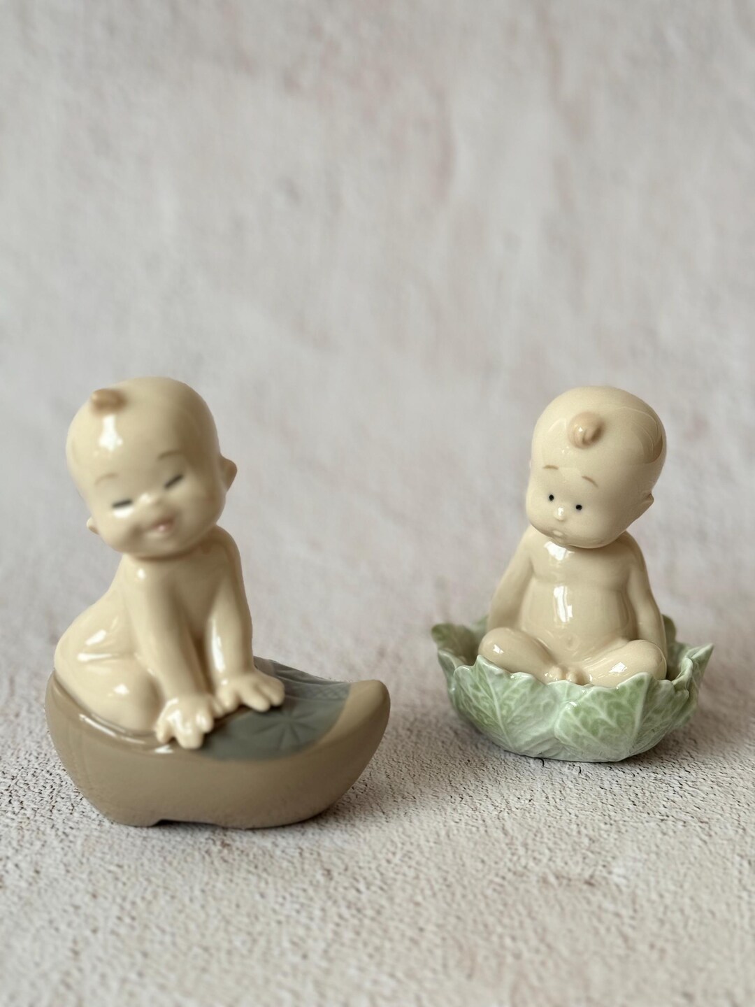 Baby in Cabbage Leaf #5021 Baby in a Shoe #5034 Where Do Babies Come ...