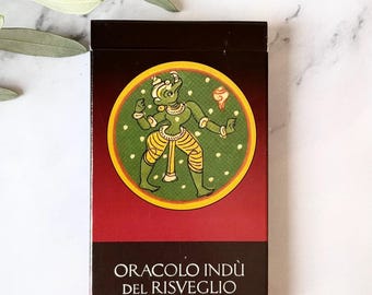 Rare Hindu Oracle of Awakening Tarot – Sealed 2004 Lo Scarabeo Vintage Divination Deck, Oracolo Indù del Risveglio, Hinduism Oracle Cards
