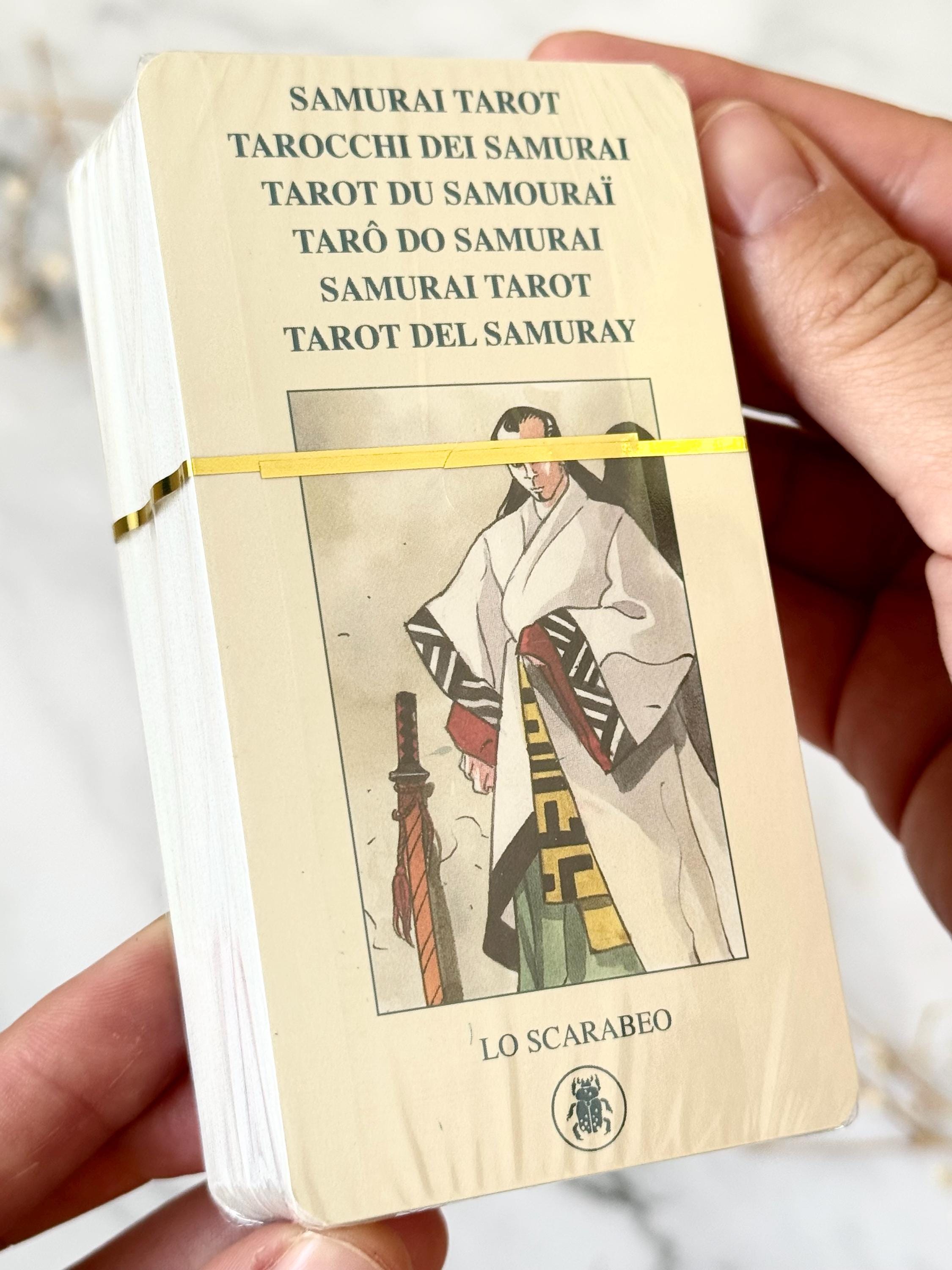 文学・小説 SAMURAI TAROT Rare Tarot Tarot del samuray - Sealed Vintage Deck by Lo Scarabeo