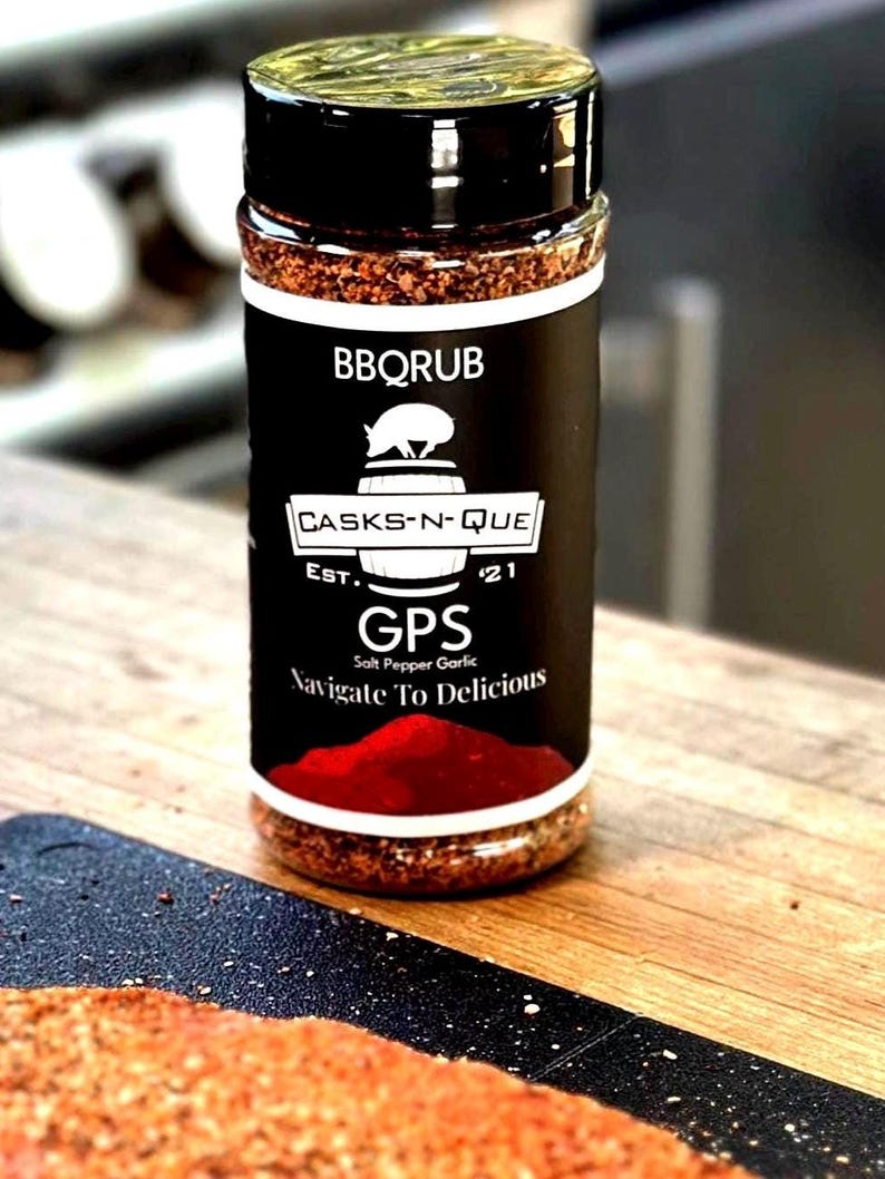 GPS BBQ Rub Seasoning: Salt, Pepper, Garlic image 1