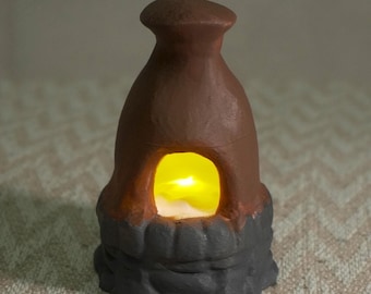 Rust Game Furnace 10 Cm Tealight Decor, Rust Game Gift, Gift for Rust Player