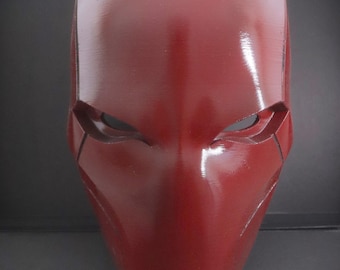 Redhood Inspired Helmet, Redhood Mask, Halloween Mask, Halloween Helmet