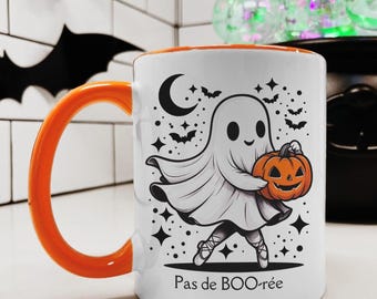 Ballet Ghost Mug for Dancers, Halloween Gift for Dance Teachers, Pas de Boo Ree Funny Coffee Cup, Cute Spooky Season, Pointe Performer Gift