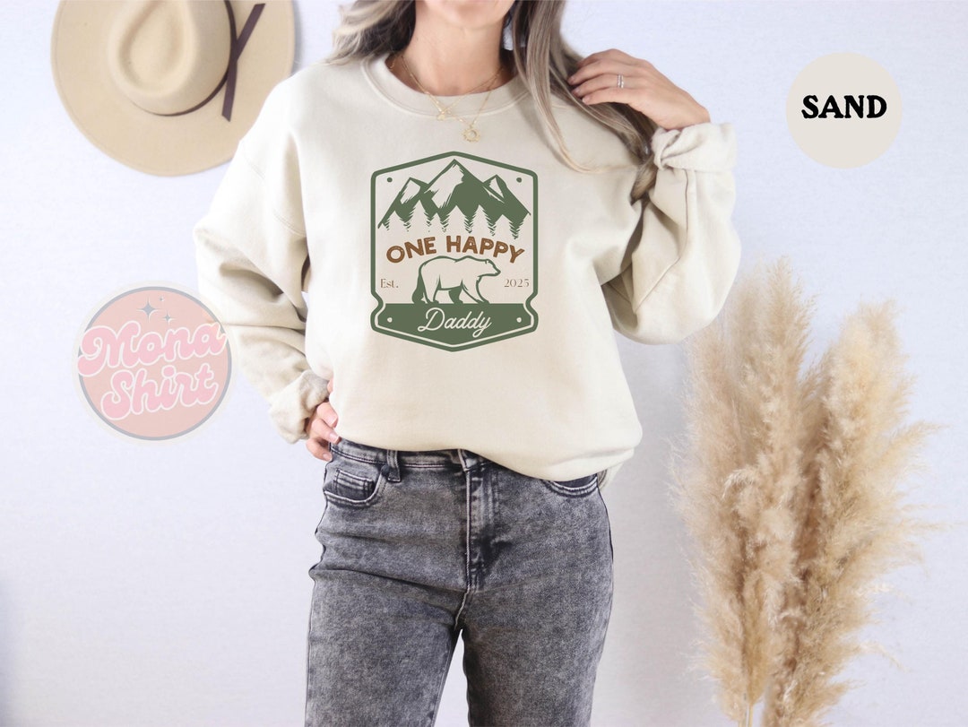 ★JEEP★ Camping Bear Line Overfit Sweatshirt Jeep Super Heavyweight Embroidered Hooded Sweatshirt XS-4XL