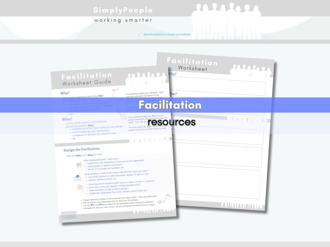 Facilitation Guide Workshop Meeting Elicitation Expert Planning ...