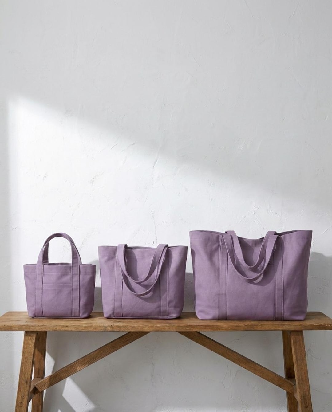 Everyday Canvas Tote Bag Sewing Pattern in 3 Sizes PDF - Etsy