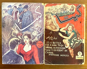 Collectors' Gem! Very Rare 1950s Novels, 2nd Impression! Guita, The Gipsy Girl by Hedayatollah Hakimelahi