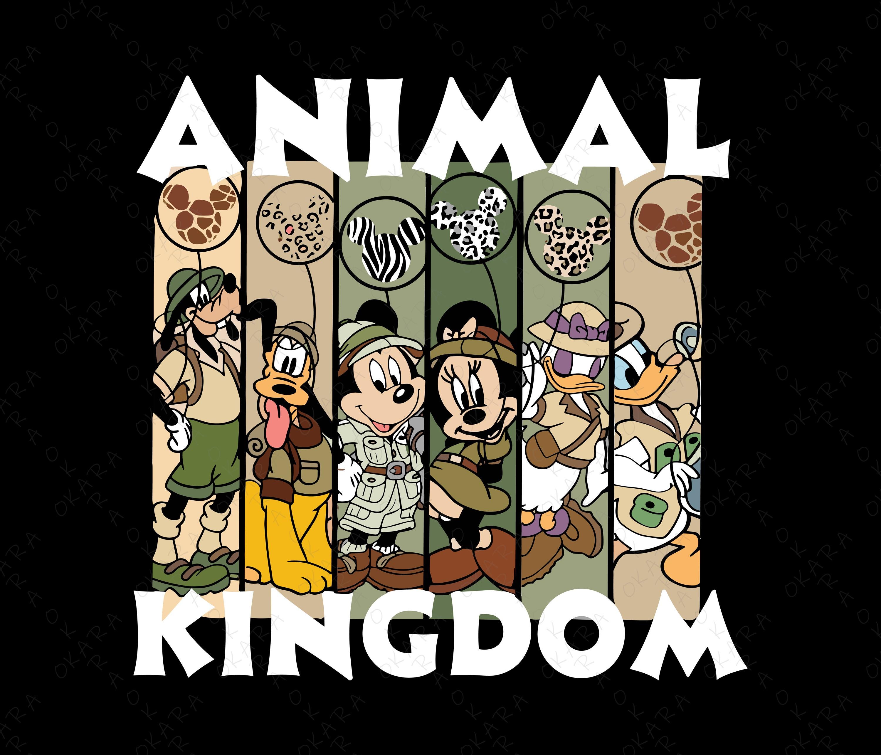 Animal Kingdom Safari SVG - Mickey and Friends Family Vacation