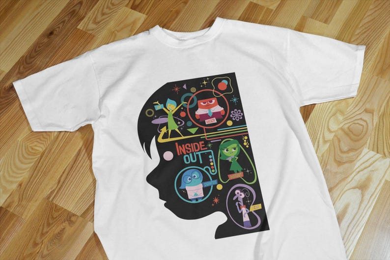 Inside Out Characters Head Design – SVG PNG, Shirt Mug Tote (digital ...