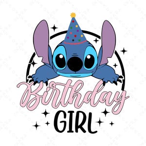 Conception de point d'anniversaire de fille pour la chemise - tasse - verre - de dessus de gâteau - sac fourre-tout, Svg de point, Svg d'anniversaire de fille de point, point Png