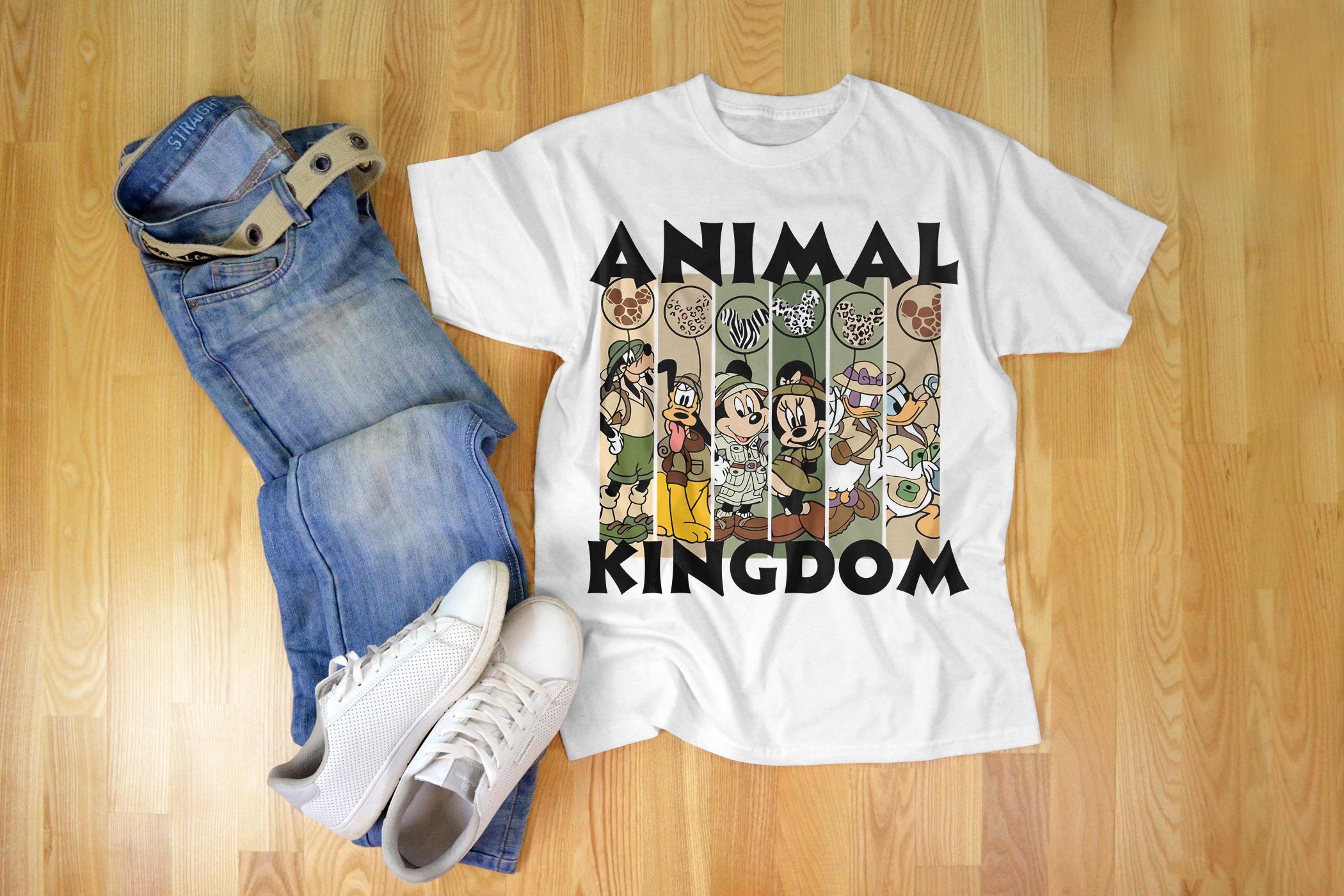 Animal Kingdom Safari SVG - Mickey and Friends Family Vacation