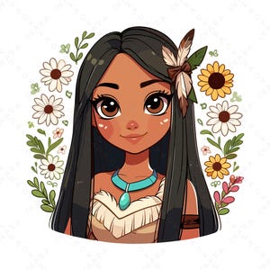 Disney Pocahontas Design for Shirt - Mug - Tote Bag - Tumbler - Hoodie, Pocahontas Svg, Disney Svg, Pocahontas Png, Disney Png