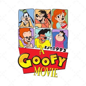 A Goofy Movie SVG - Max Goof Powerline 90s Cartoon PNG - Cricut Sublimation Shirt Design - Retro Theme Park Family Vacation Cut File