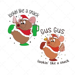 Lookin' Like A Snack Gus Christmas 2x Design, Christmas Svg, Christmas Character Svg, Princess Christmas Svg, Funny Christmas Svg