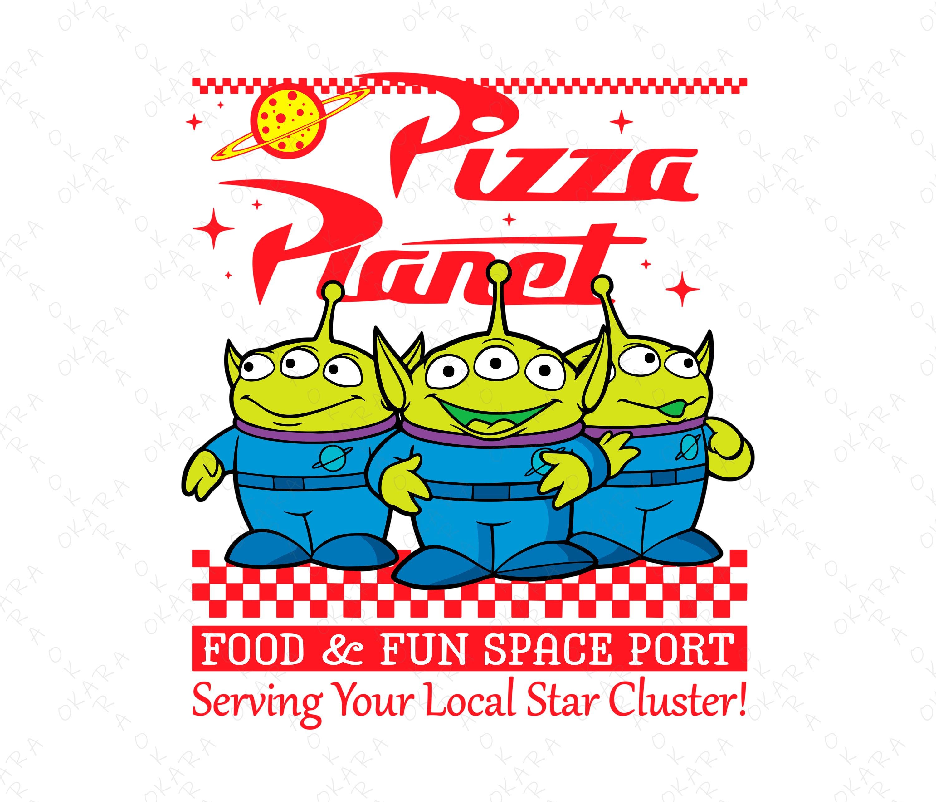 Pizza Planet SVG | Toy Story Alien Clipart | Disney Family