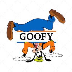 Goofy Svg, Printable Goofy Design for Shirt - Mug - Tumbler - Tote Bag, Goofy Png, Disney Trip Family Vacation, Retro Goofy