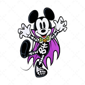 Mickey Mouse Halloween Design for Shirt - Mug - Tumbler - Etc. Halloween Svg, Mickey Mouse Svg, Mickey Mouse Halloween, Digital File